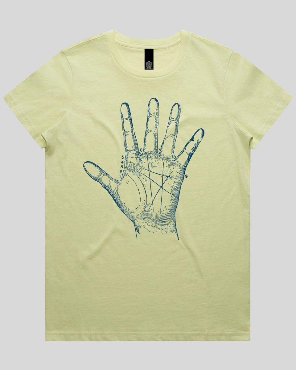 Palm Reading Women's T-Shirt
