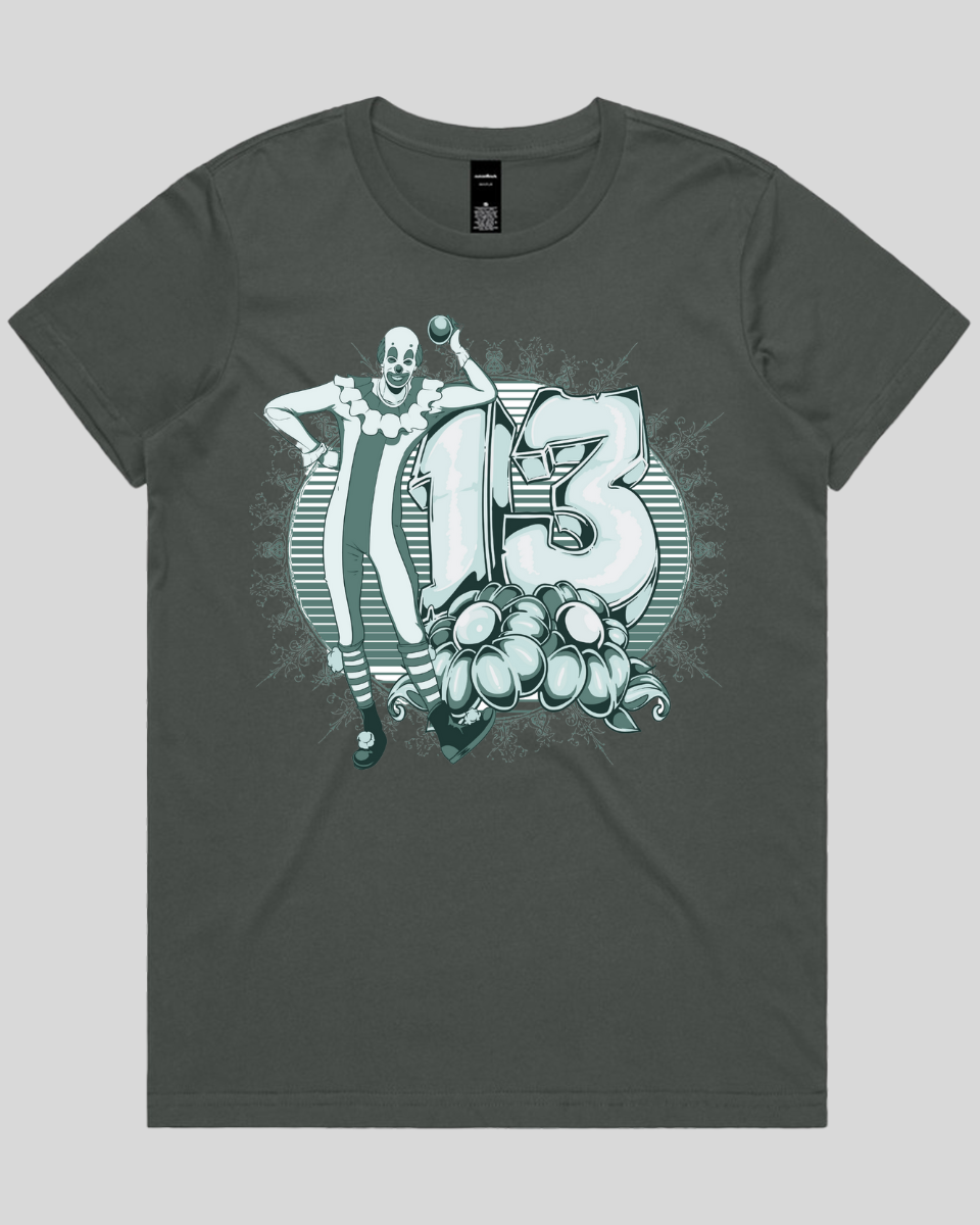 Lucky 13 Clown Women's T-Shirt