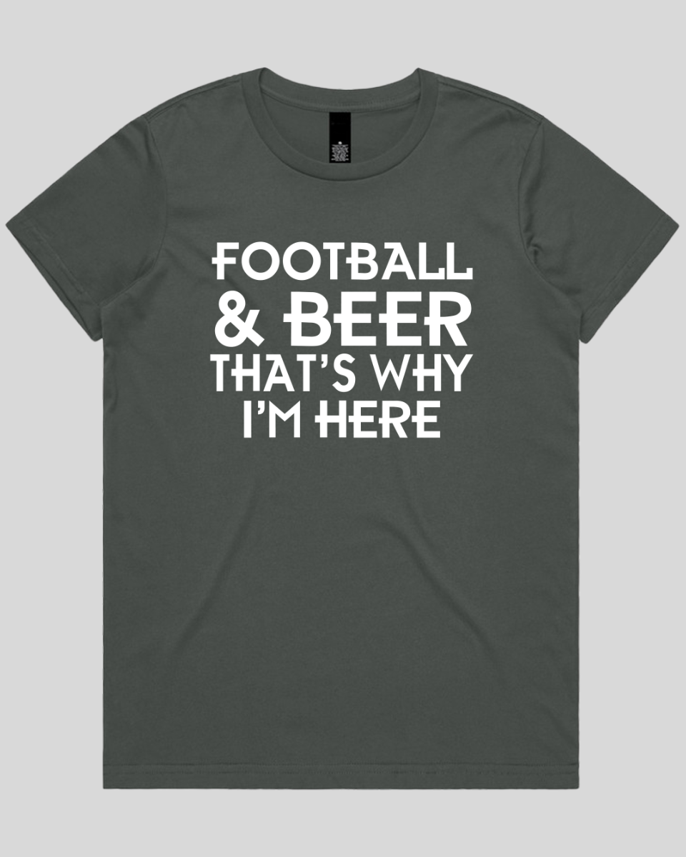 football & beer Women's T-Shirt