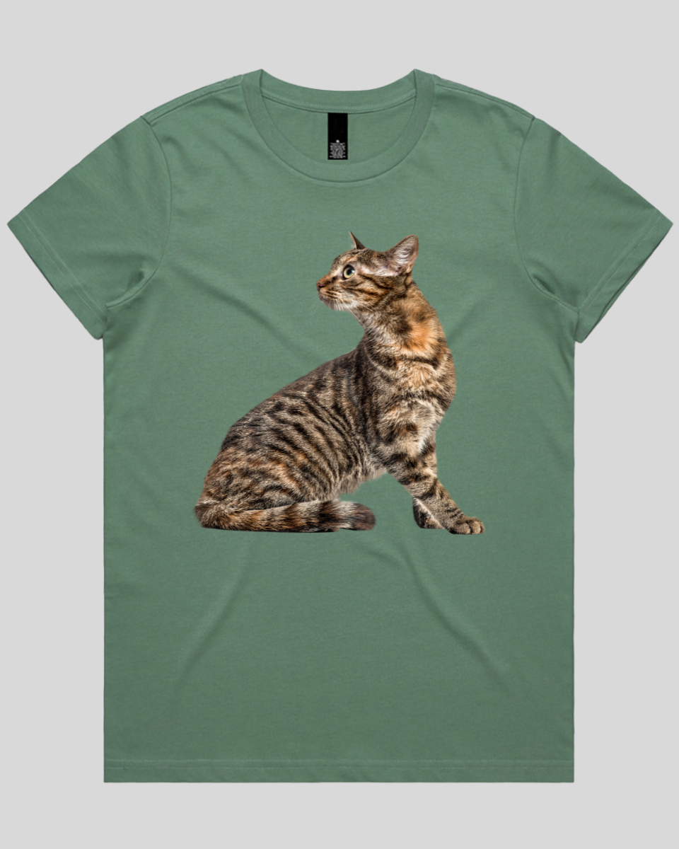 Perched Ready Cat Women's T-Shirt