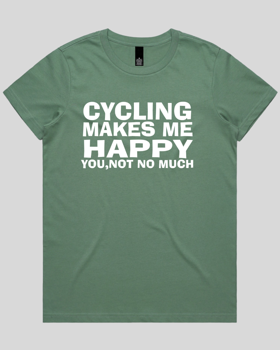 cycling makes me Women's T-Shirt