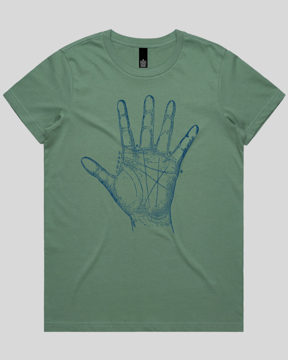 Palm Reading Women's T-Shirt