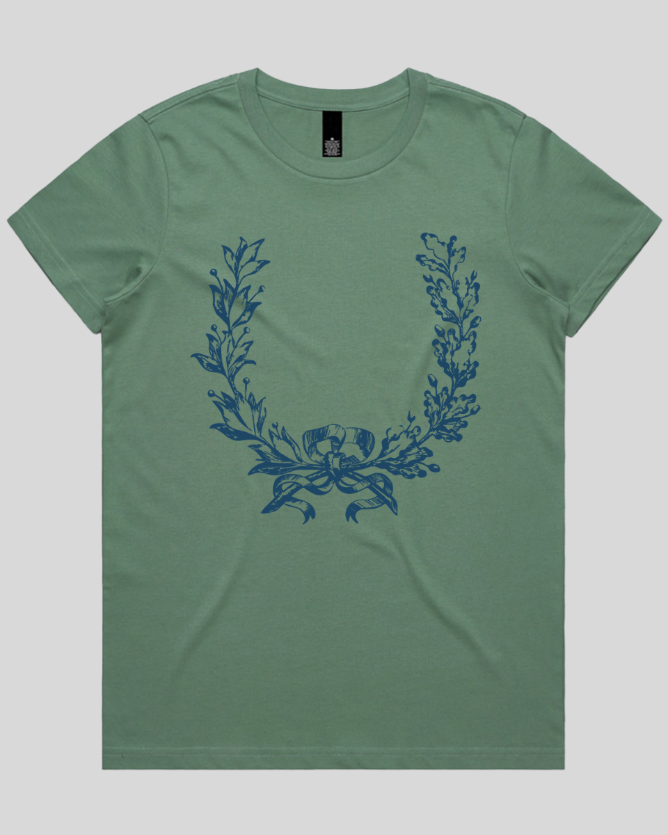 Wreath-Flower Women's T-Shirt