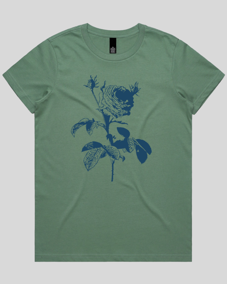 Vintage Garden Rose Women's T-Shirt