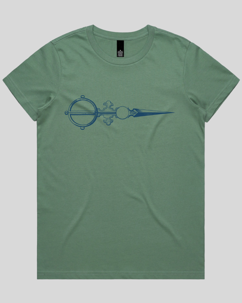 Victorian Needlepoint Scissors Women's T-Shirt