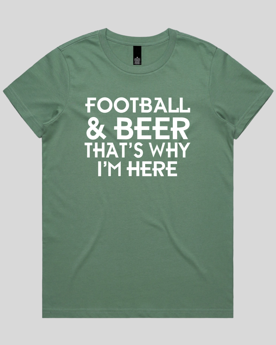 football & beer Women's T-Shirt