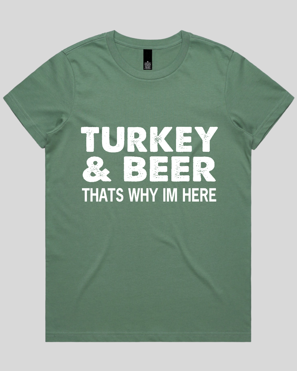 Turkey & Beer Women's T-Shirt