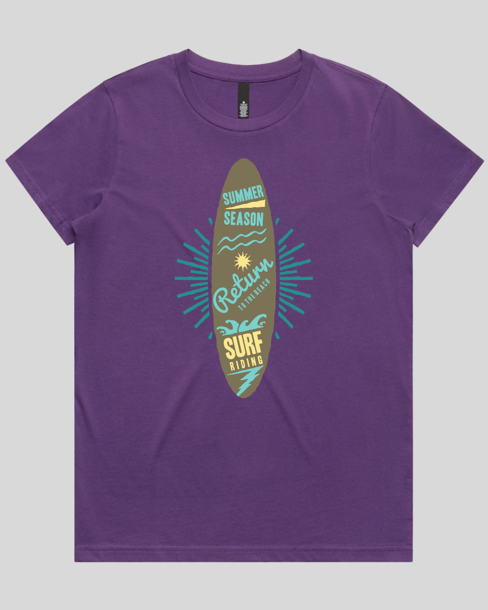 Surf Riding Women's T-Shirt (Copy)