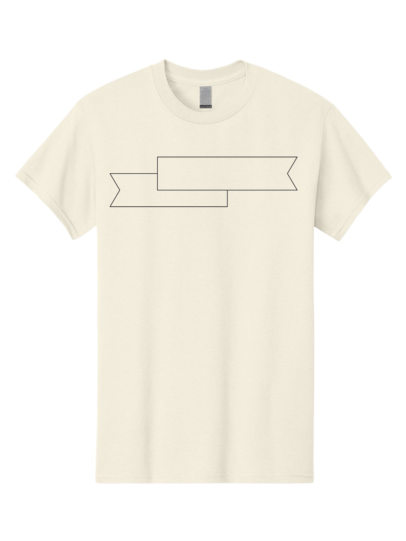 Black-Arrow Men'S Graphic Tee, 100% Cotton, Comfortable Casual Summer Wear, Machine Washable, Double Arrow Banner, Graphic Design Element, Directional Symbol, Navigation Icon, Outline Graphics, Simple Shapes - Aaa159