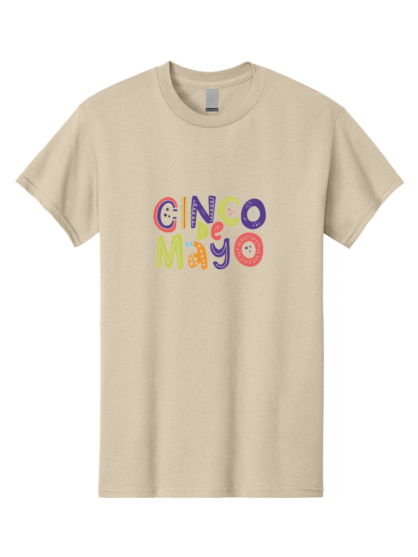 Cinco-De-Mayo-4 Men'S Graphic Tee, 100% Cotton, Comfortable Casual Summer Wear, Machine Washable, Cinco De Mayo Celebration, Mexican Holiday, Festive Typography, Vibrant Colors, Party Decorations, Cultural Heritage, Traditional Mexican, - Aaa236