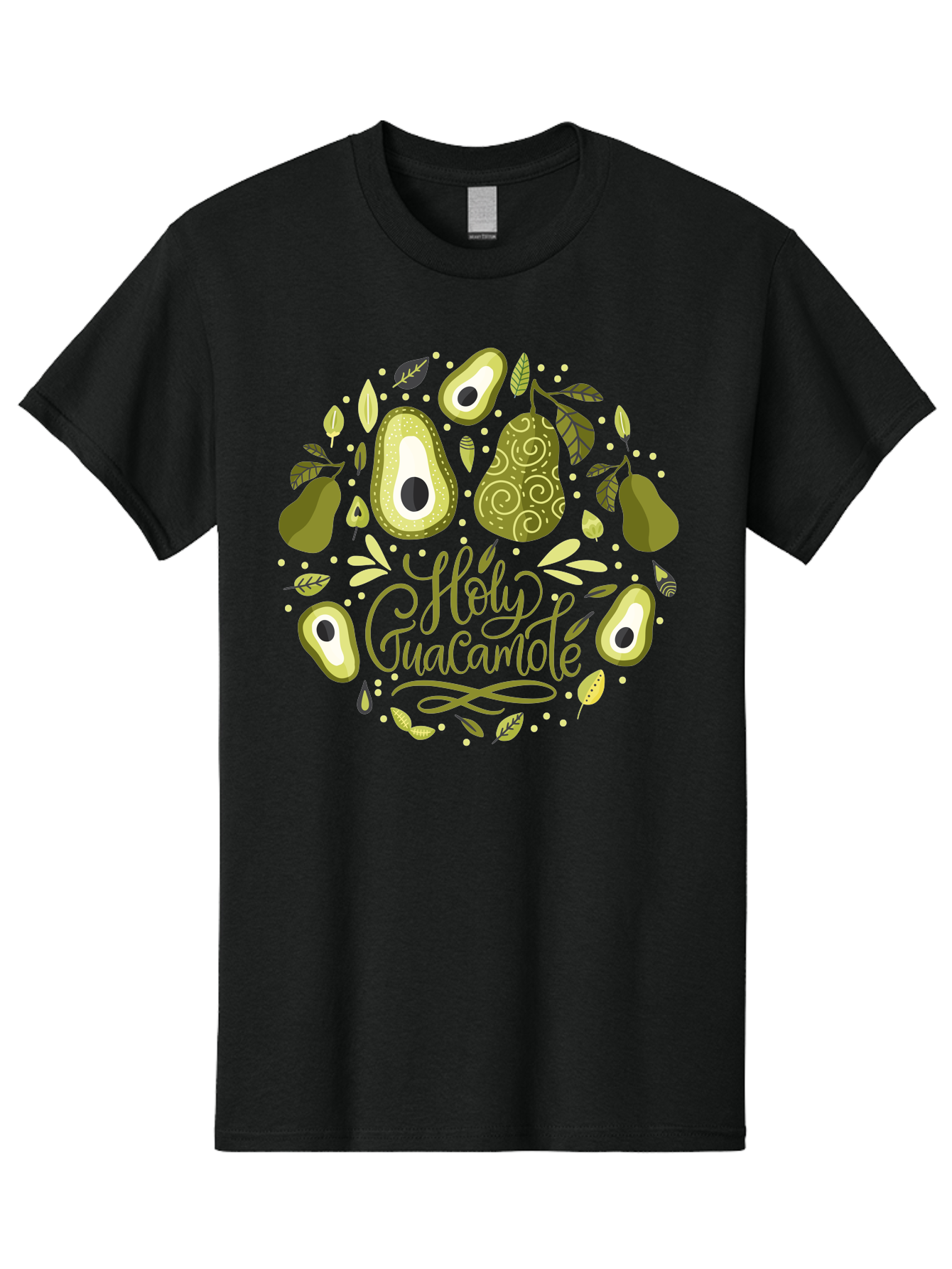 Hello-Avocado Men'S Graphic Tee, 100% Cotton, Comfortable Casual Summer Wear, Machine Washable, Avocado Illustrations, Guacamole Recipe, Healthy Eating, Vegan Lifestyle, Organic Produce, Foodie Culture, Fresh Ingredients, Culinary Delights - Aaa250