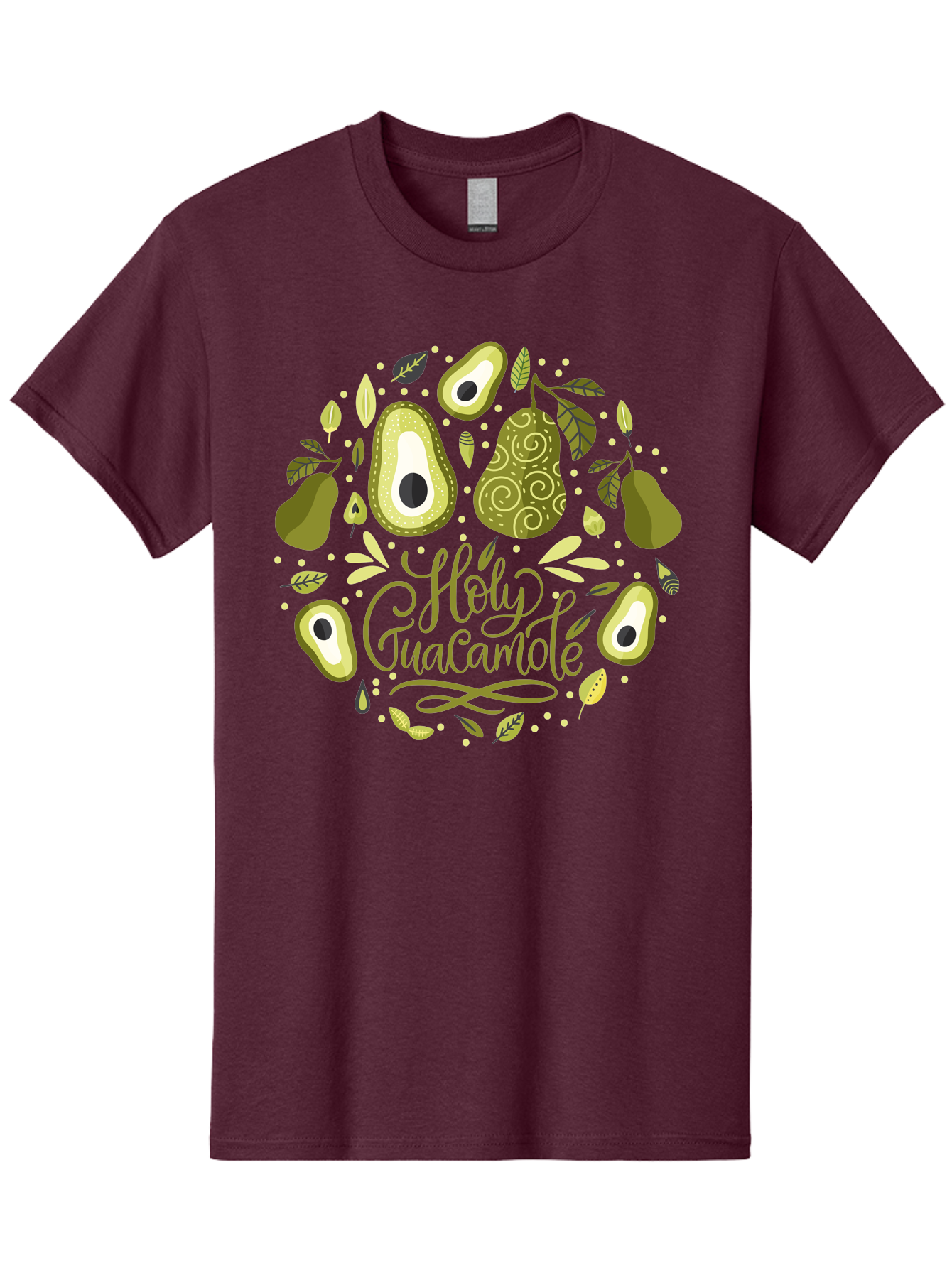 Hello-Avocado Men'S Graphic Tee, 100% Cotton, Comfortable Casual Summer Wear, Machine Washable, Avocado Illustrations, Guacamole Recipe, Healthy Eating, Vegan Lifestyle, Organic Produce, Foodie Culture, Fresh Ingredients, Culinary Delights - Aaa250