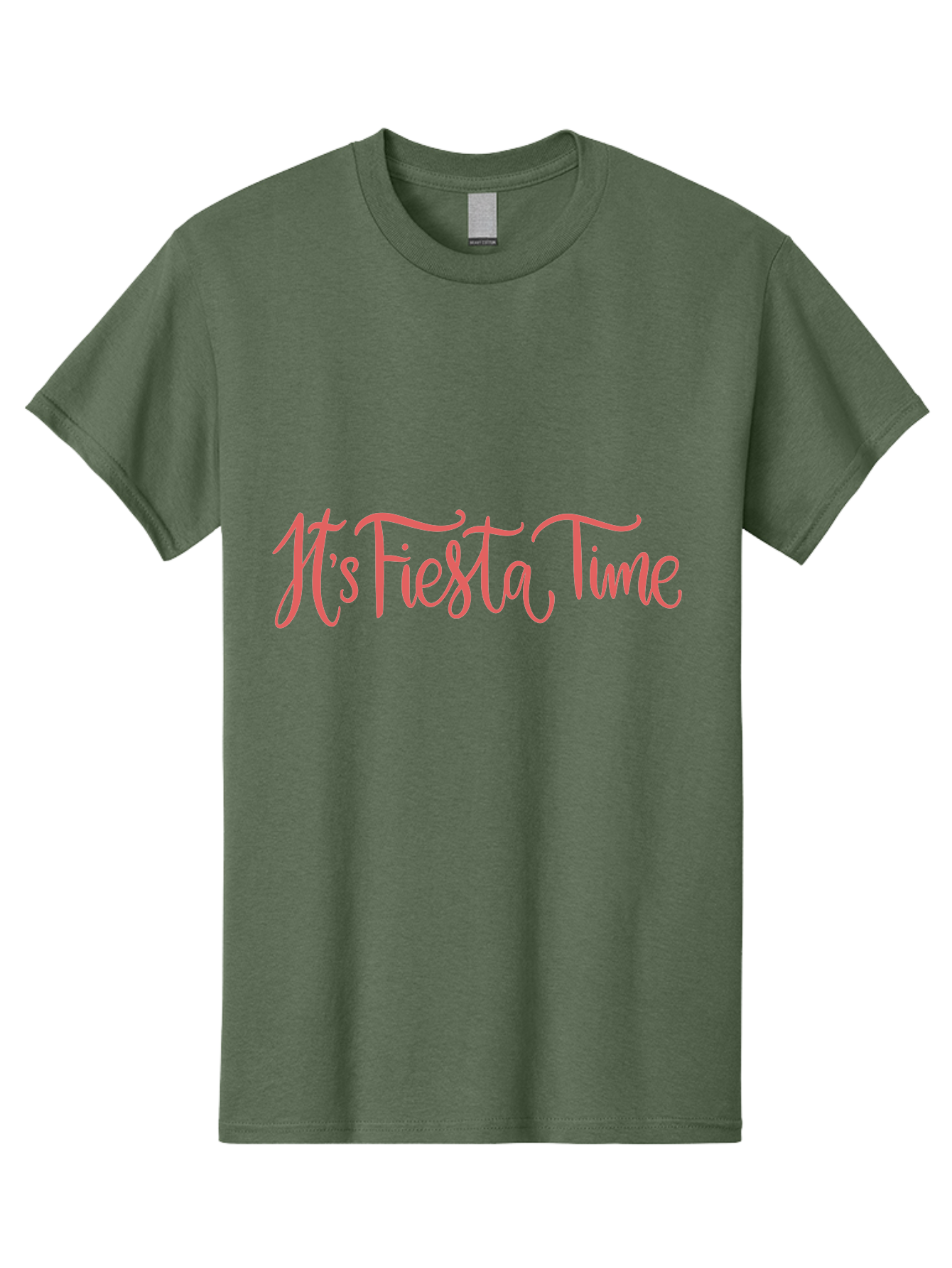 It-S-Fiesta-Time Men'S Graphic Tee, 100% Cotton, Comfortable Casual Summer Wear, Machine Washable, Fiesta Time, Party Invitation, Festive Atmosphere, Celebration, Party Theme, Mexican Culture, Vibrant Colors, Fun Times, Party Decor - Aaa267