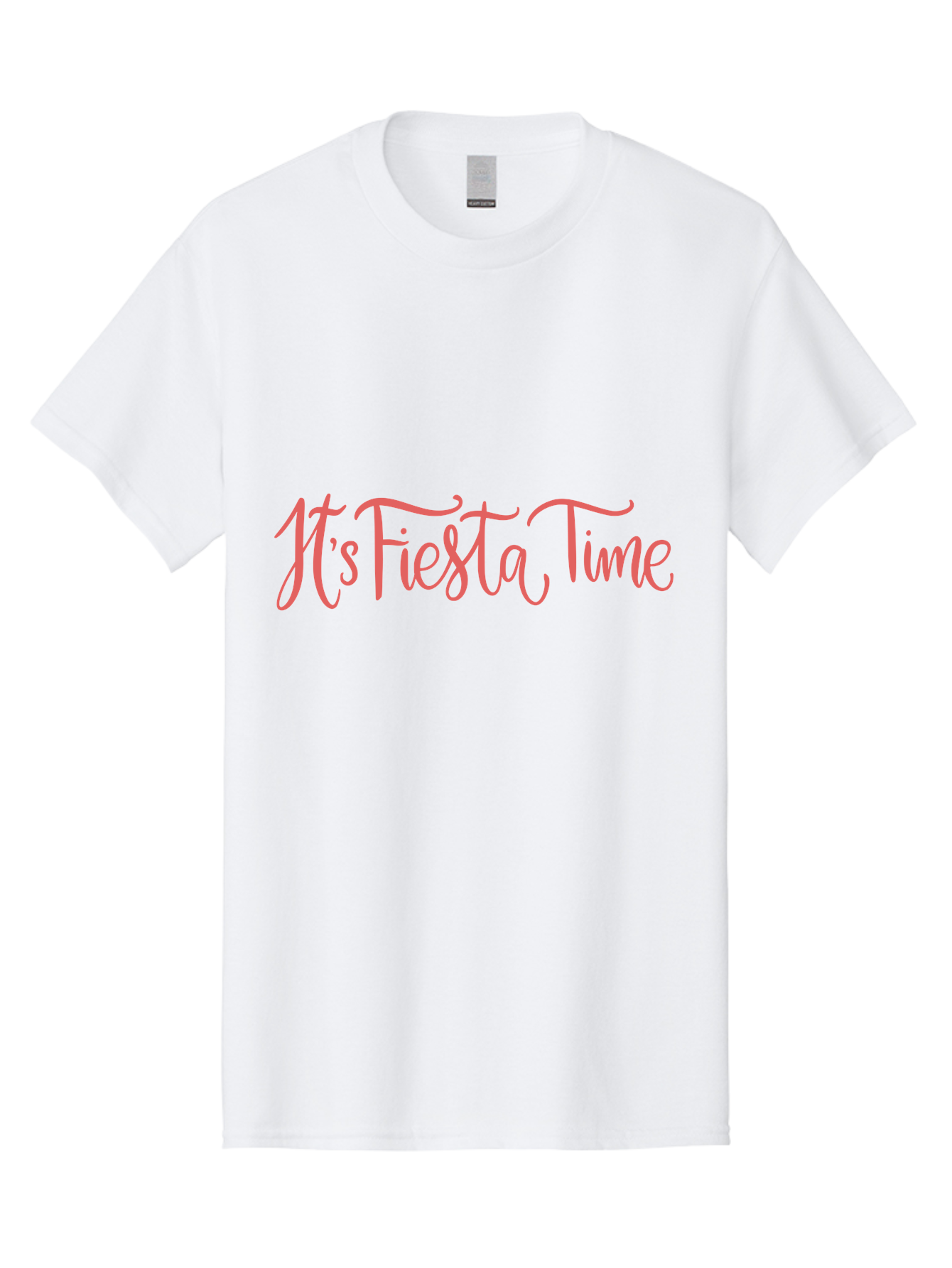 It-S-Fiesta-Time Men'S Graphic Tee, 100% Cotton, Comfortable Casual Summer Wear, Machine Washable, Fiesta Time, Party Invitation, Festive Atmosphere, Celebration, Party Theme, Mexican Culture, Vibrant Colors, Fun Times, Party Decor - Aaa267