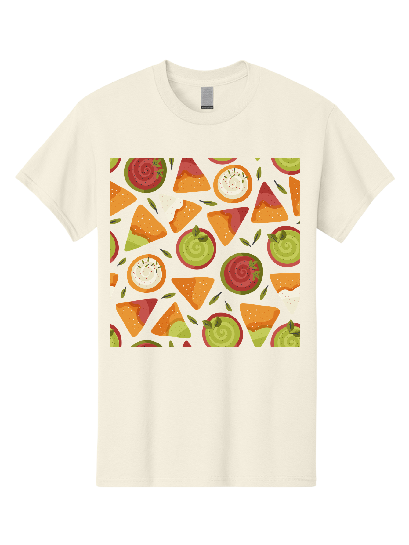 Pizza-Slices-Pattern Men'S Graphic Tee, 100% Cotton, Comfortable Casual Summer Wear, Machine Washable, Pizza Slices, Various Toppings, Pepperoni, Vegetables, Cheese, Food Pattern, Seamless Design, Cartoon Style - Aaa290