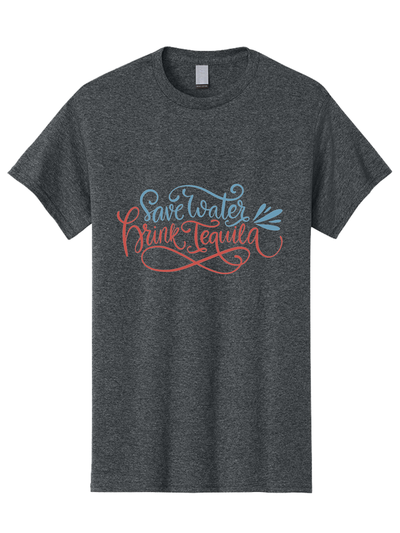 Save-Water-Drink-Tequila-4 Men'S Graphic Tee, 100% Cotton, Comfortable Casual Summer Wear, Machine Washable, Tequila Advertisement, Funny Slogan, Save Water, Drink Tequila, Cocktail Quote, Humorous Phrase, Tequila Lover - Aaa294