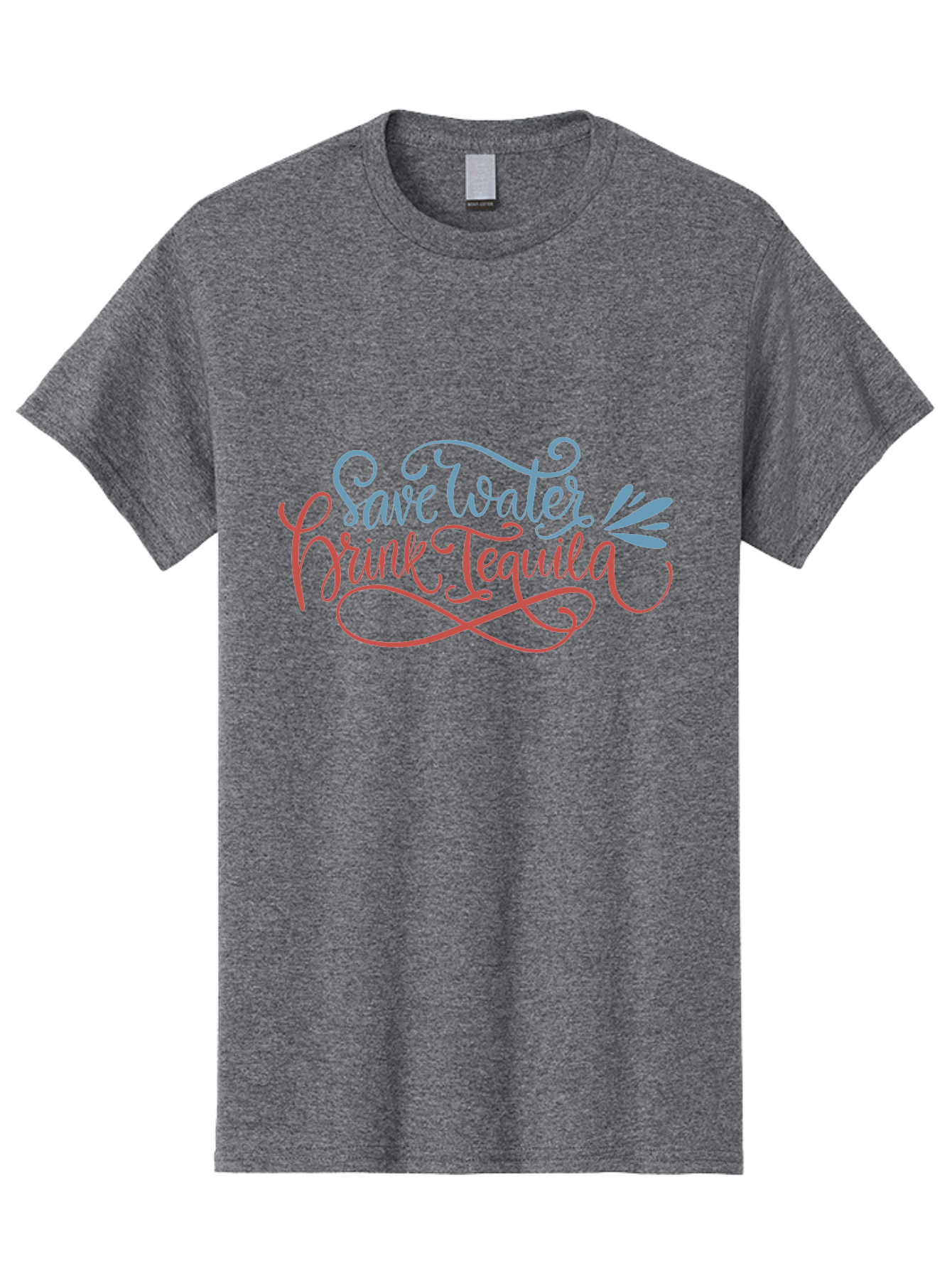 Save-Water-Drink-Tequila-4 Men'S Graphic Tee, 100% Cotton, Comfortable Casual Summer Wear, Machine Washable, Tequila Advertisement, Funny Slogan, Save Water, Drink Tequila, Cocktail Quote, Humorous Phrase, Tequila Lover - Aaa294