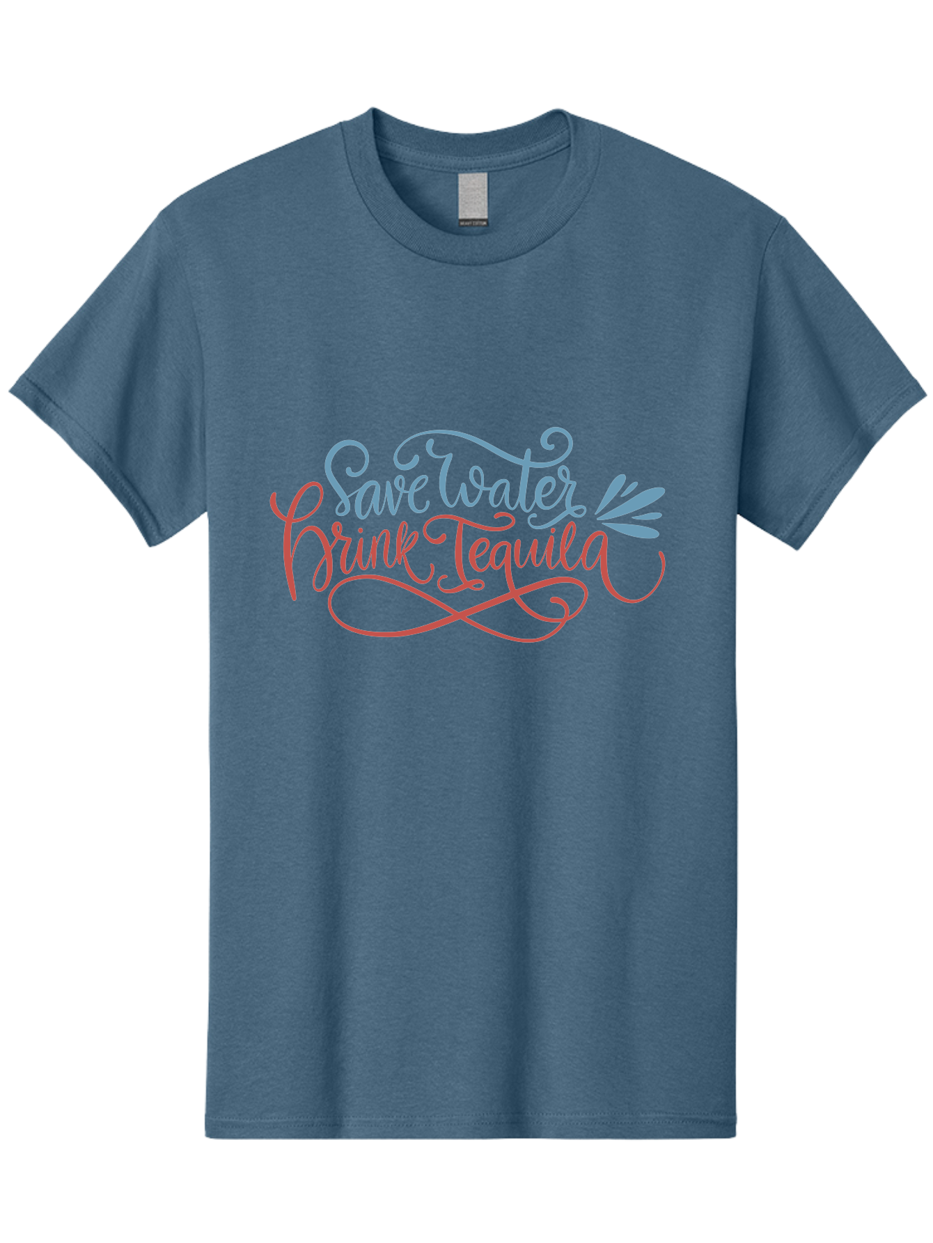 Save-Water-Drink-Tequila-4 Men'S Graphic Tee, 100% Cotton, Comfortable Casual Summer Wear, Machine Washable, Tequila Advertisement, Funny Slogan, Save Water, Drink Tequila, Cocktail Quote, Humorous Phrase, Tequila Lover - Aaa294
