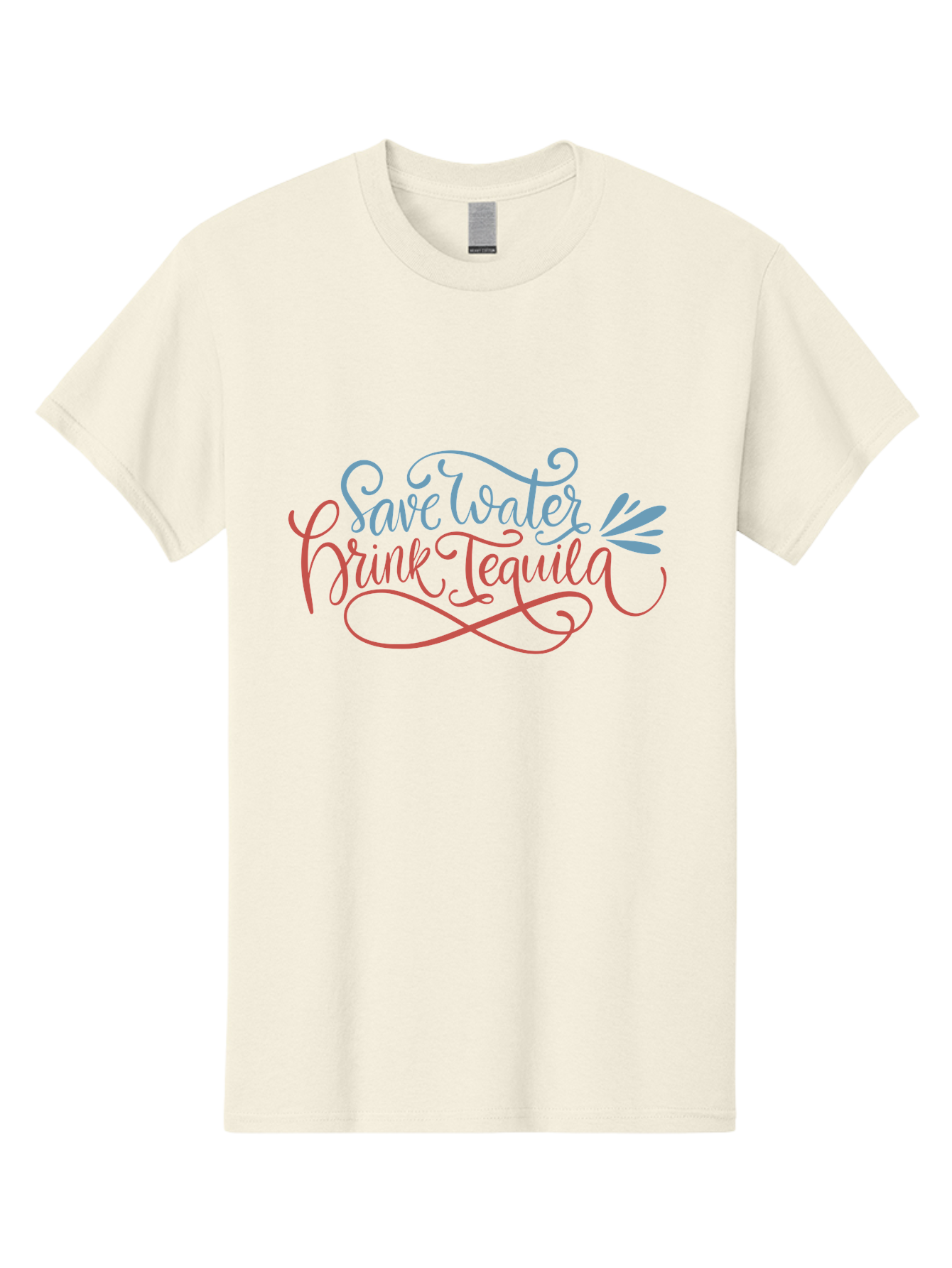 Save-Water-Drink-Tequila-4 Men'S Graphic Tee, 100% Cotton, Comfortable Casual Summer Wear, Machine Washable, Tequila Advertisement, Funny Slogan, Save Water, Drink Tequila, Cocktail Quote, Humorous Phrase, Tequila Lover - Aaa294