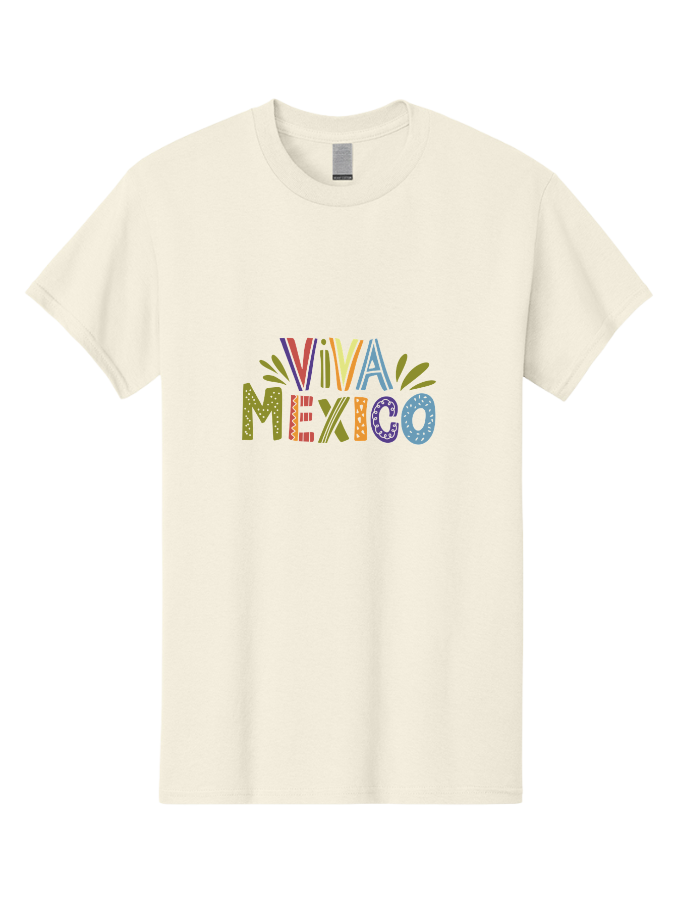 Viva-Mexico-3 Men'S Graphic Tee, 100% Cotton, Comfortable Casual Summer Wear, Machine Washable, Viva Mexico, Colorful Typography, Festive Design, Cultural Celebration, Latin American Heritage, Vibrant Colors, Dynamic Composition, - Aaa308