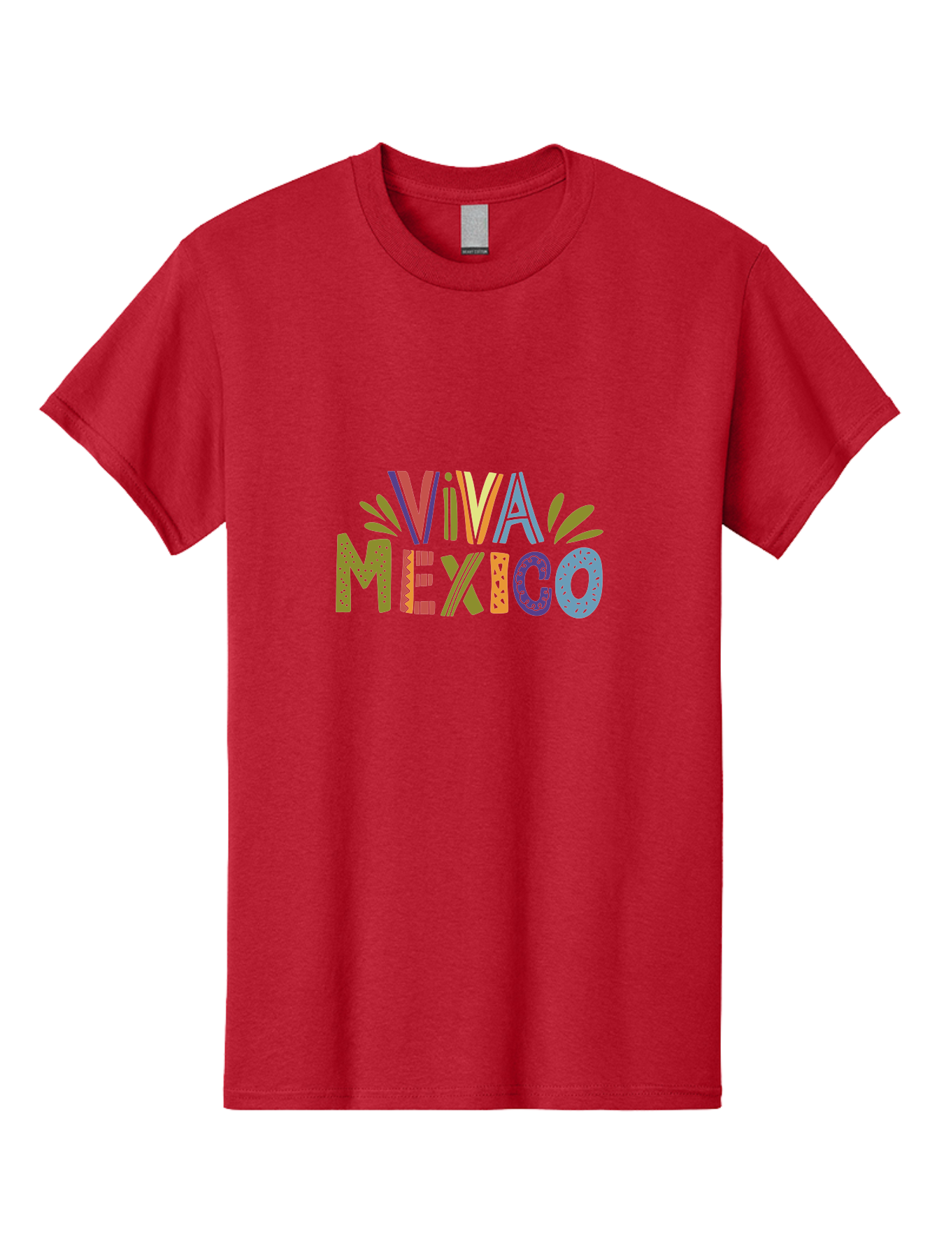 Viva-Mexico-3 Men'S Graphic Tee, 100% Cotton, Comfortable Casual Summer Wear, Machine Washable, Viva Mexico, Colorful Typography, Festive Design, Cultural Celebration, Latin American Heritage, Vibrant Colors, Dynamic Composition, - Aaa308