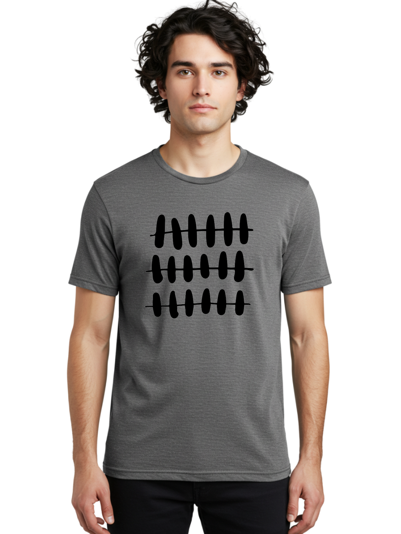 Abacus Men'S Graphic Tee, 100% Cotton, Comfortable Casual Summer Wear, Machine Washable, Sound Equalizer, Music Production, Audio Editing, Frequency Levels, Sound Waves, Music Technology, Audio Equipment - Aaa352