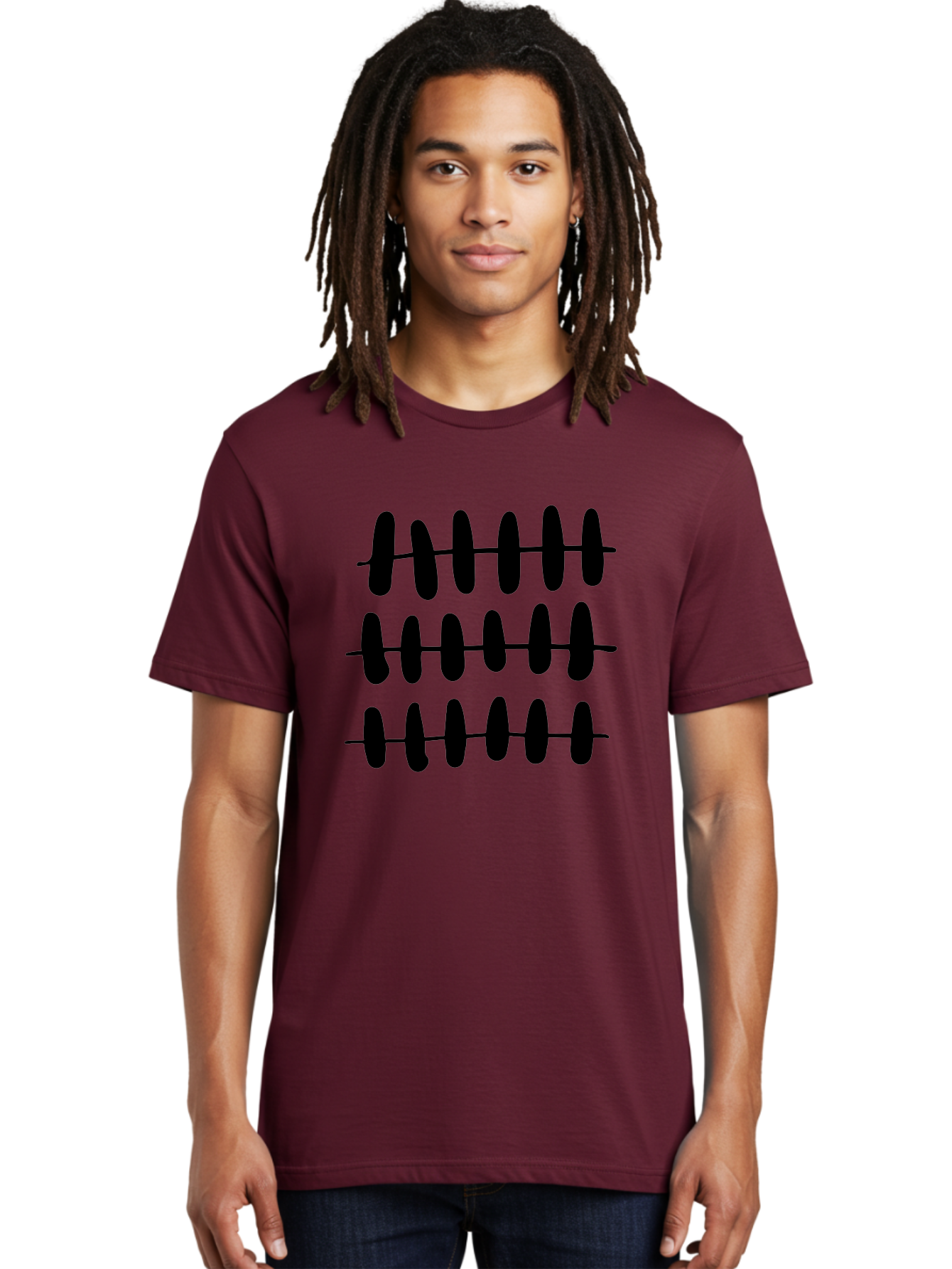Abacus Men'S Graphic Tee, 100% Cotton, Comfortable Casual Summer Wear, Machine Washable, Sound Equalizer, Music Production, Audio Editing, Frequency Levels, Sound Waves, Music Technology, Audio Equipment - Aaa352