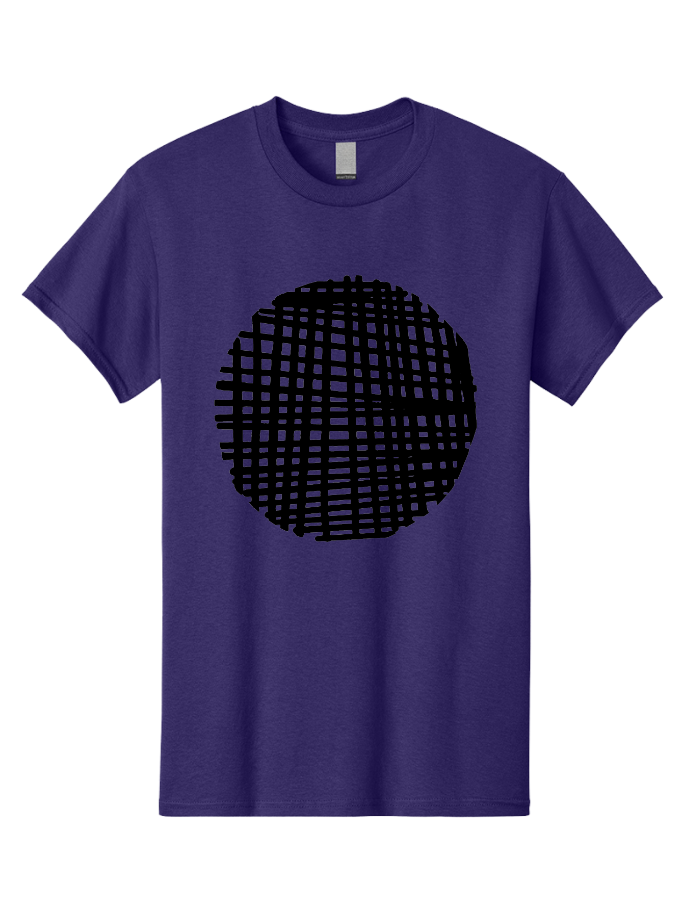 Black-Grid-Circle Men'S Graphic Tee, 100% Cotton, Comfortable Casual Summer Wear, Machine Washable, Disco Ball, Grid Pattern, Abstract Design, Black And Green, Modern Art, Geometric Shape, Spherical Object, Shiny Surface, Party Decoration - Aaa375