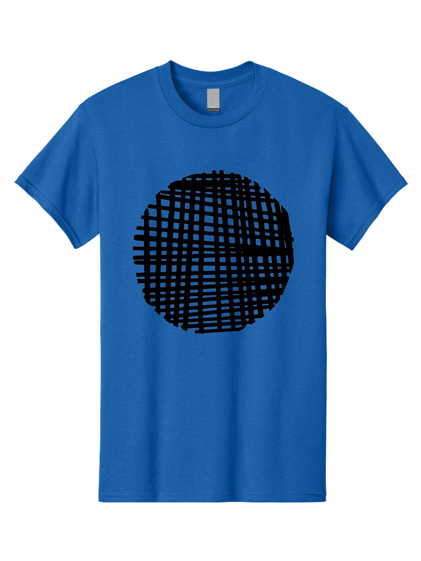 Black-Grid-Circle Men'S Graphic Tee, 100% Cotton, Comfortable Casual Summer Wear, Machine Washable, Disco Ball, Grid Pattern, Abstract Design, Black And Green, Modern Art, Geometric Shape, Spherical Object, Shiny Surface, Party Decoration - Aaa375