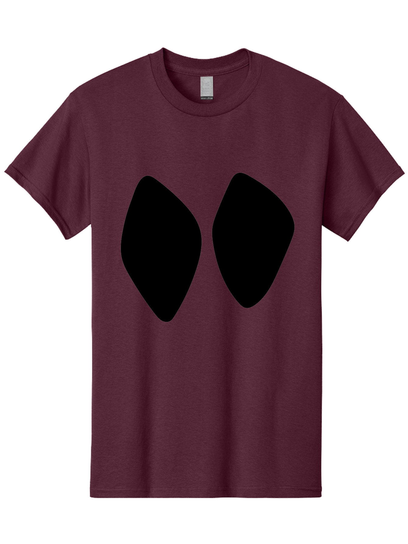 Black-Shapes Men'S Graphic Tee, 100% Cotton, Comfortable Casual Summer Wear, Machine Washable, Guitar Picks, Music Accessories, Black Guitar Picks, Music Equipment, Guitar Gear, Pick Design - Aaa394