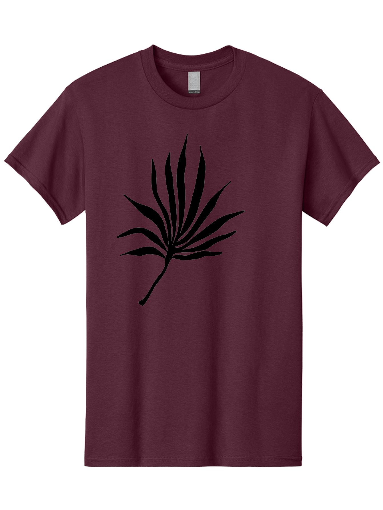 Cannabis-Leaf-3 Men'S Graphic Tee, 100% Cotton, Comfortable Casual Summer Wear, Machine Washable, Cannabis Leaf, Marijuana Leaf, Black Silhouette, Plant Illustration, Leafy Graphic, Cannabis Symbol, Weed Icon, Simple Design, Minimalist Art, - Aaa408