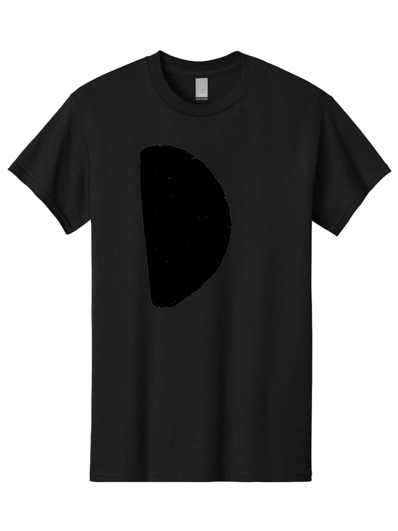 Crescent-Shape Men'S Graphic Tee, 100% Cotton, Comfortable Casual Summer Wear, Machine Washable, Pacman Character, Video Game Icon, Retro Gaming, Classic Arcade, Pixel Art, Gaming Culture, Nostalgia - Aaa418