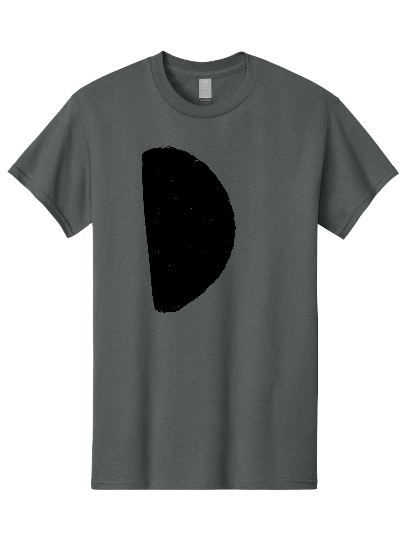 Crescent-Shape Men'S Graphic Tee, 100% Cotton, Comfortable Casual Summer Wear, Machine Washable, Pacman Character, Video Game Icon, Retro Gaming, Classic Arcade, Pixel Art, Gaming Culture, Nostalgia - Aaa418