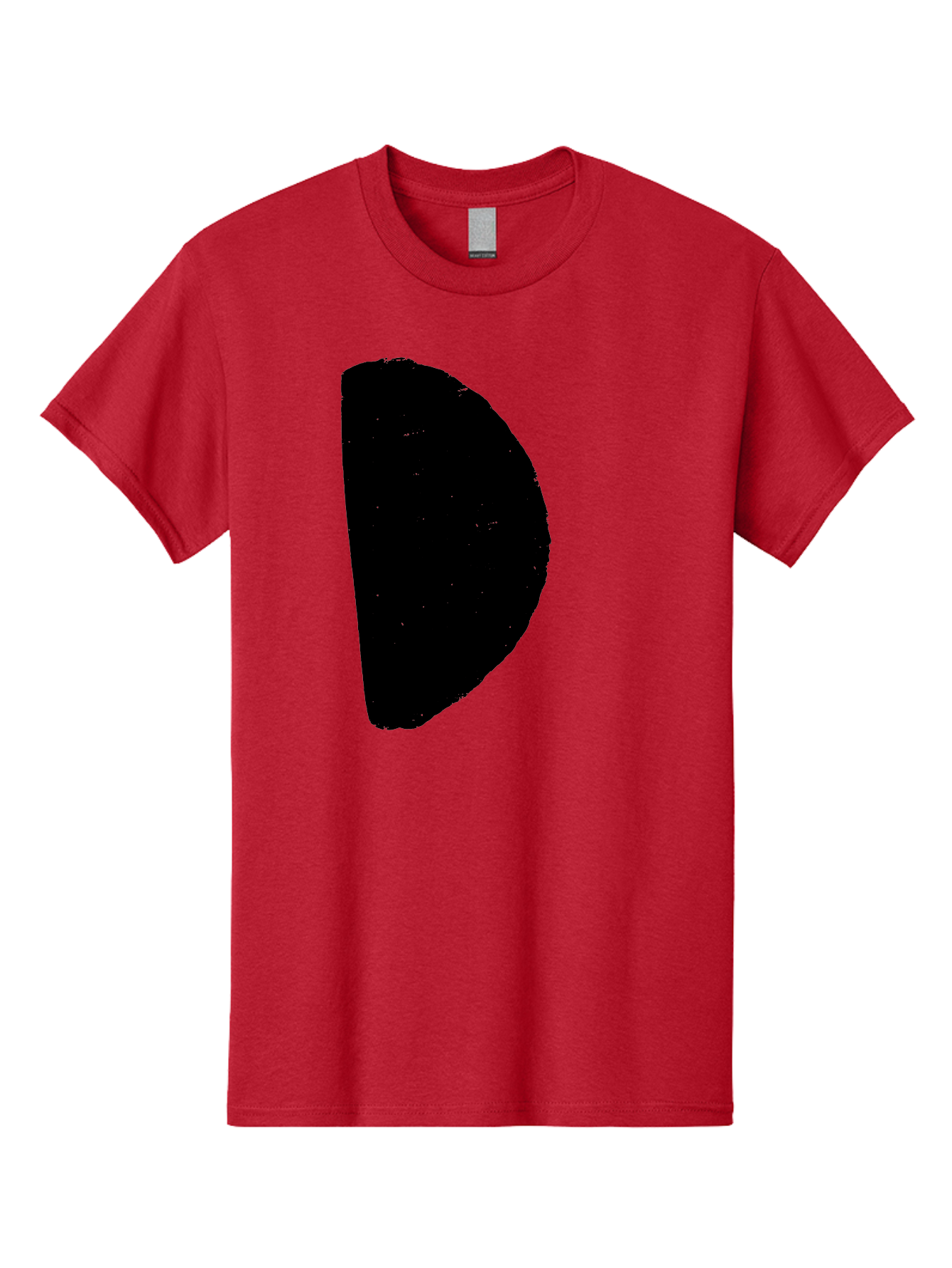 Crescent-Shape Men'S Graphic Tee, 100% Cotton, Comfortable Casual Summer Wear, Machine Washable, Pacman Character, Video Game Icon, Retro Gaming, Classic Arcade, Pixel Art, Gaming Culture, Nostalgia - Aaa418