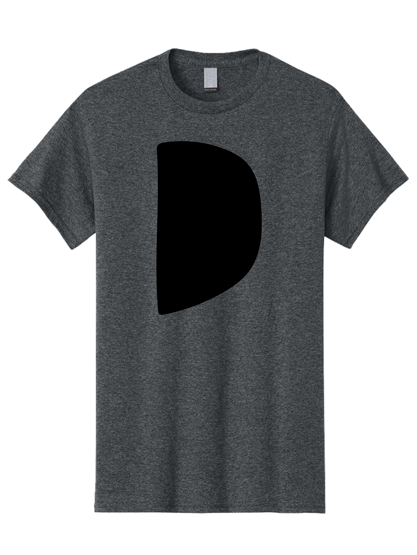 D Men'S Graphic Tee, 100% Cotton, Comfortable Casual Summer Wear, Machine Washable, Modern Typography, Bold Font, Minimalist Design, Sleek Lettering, Simple Shapes, Graphic Design Elements, Abstract Art, Black And Green Color Scheme - Aaa421