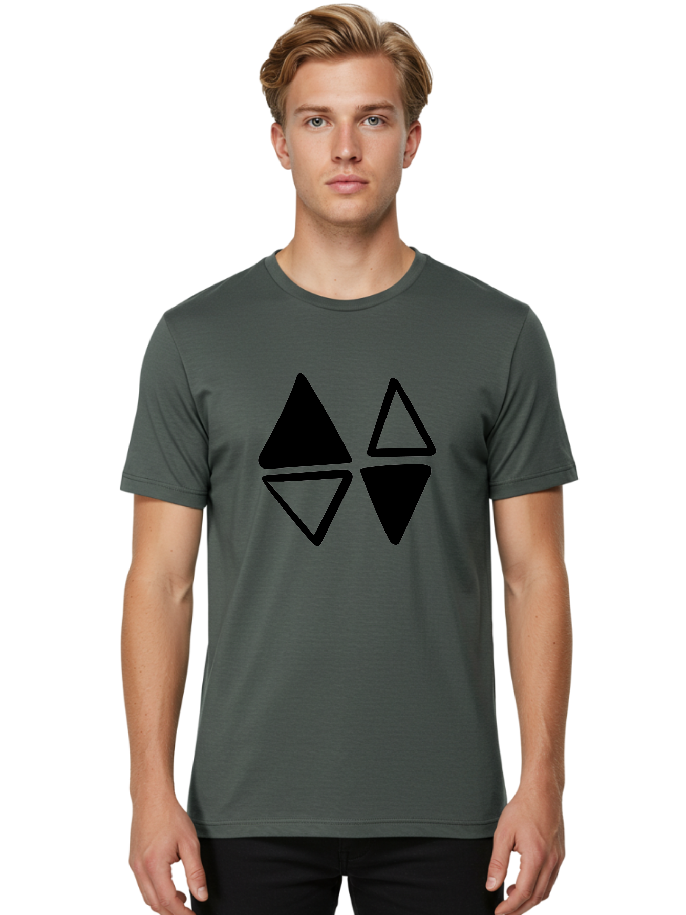 Ethereum-Classic-Logo Men'S Graphic Tee, 100% Cotton, Comfortable Casual Summer Wear, Machine Washable, Ethereum Classic Logo, Cryptocurrency Symbol, Blockchain Icon, Digital Currency, Etc, Cryptocurrency Logo, Blockchain Symbol - Aaa429