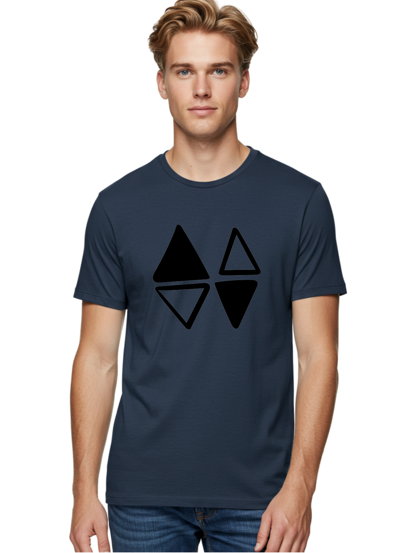 Ethereum-Classic-Logo Men'S Graphic Tee, 100% Cotton, Comfortable Casual Summer Wear, Machine Washable, Ethereum Classic Logo, Cryptocurrency Symbol, Blockchain Icon, Digital Currency, Etc, Cryptocurrency Logo, Blockchain Symbol - Aaa429