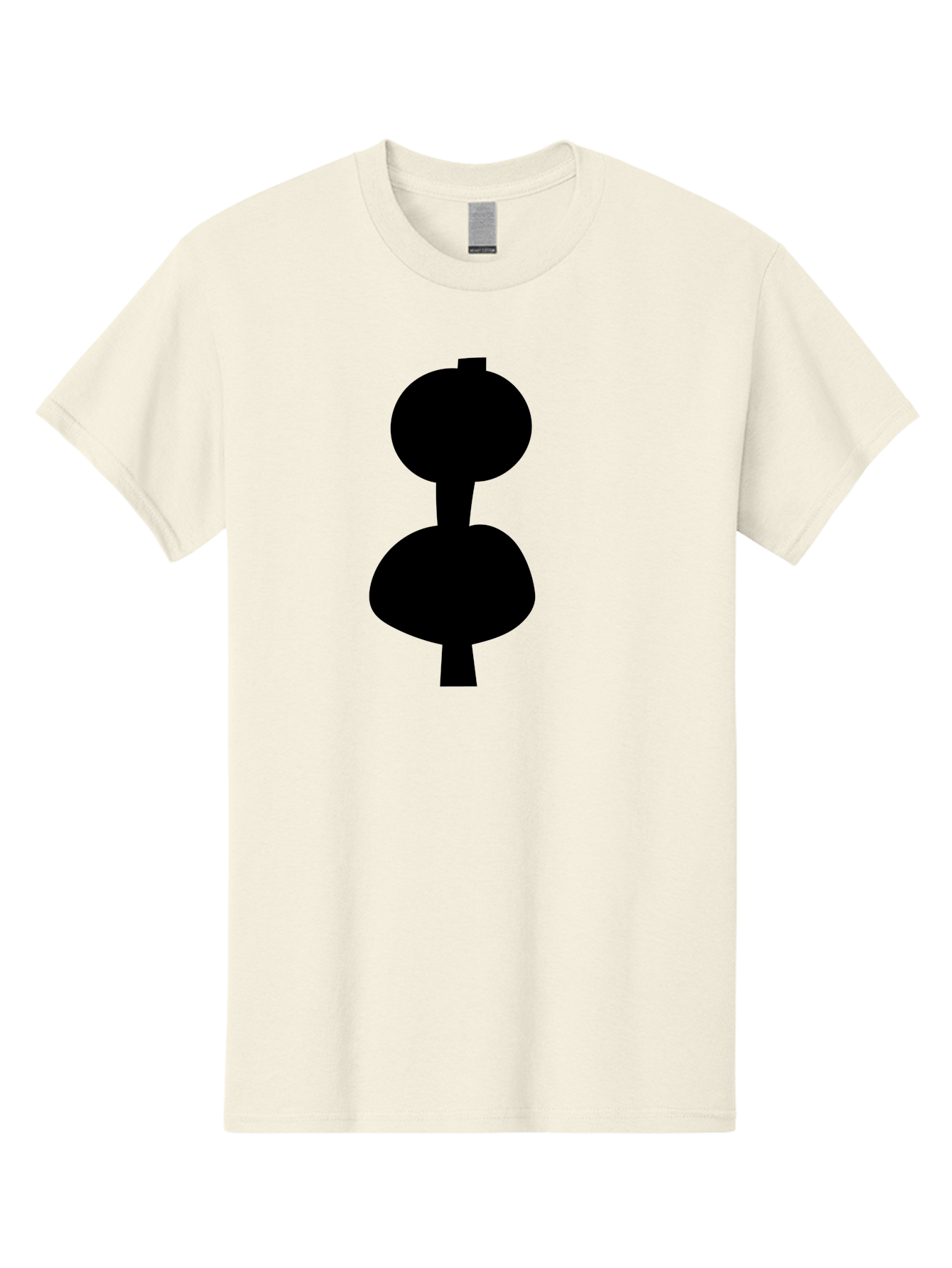 Hourglass Men'S Graphic Tee, 100% Cotton, Comfortable Casual Summer Wear, Machine Washable, Dumbbell Icon, Fitness Symbol, Gym Equipment, Workout Tool, Exercise Accessory, Physical Fitness, Bodybuilding - Aaa437