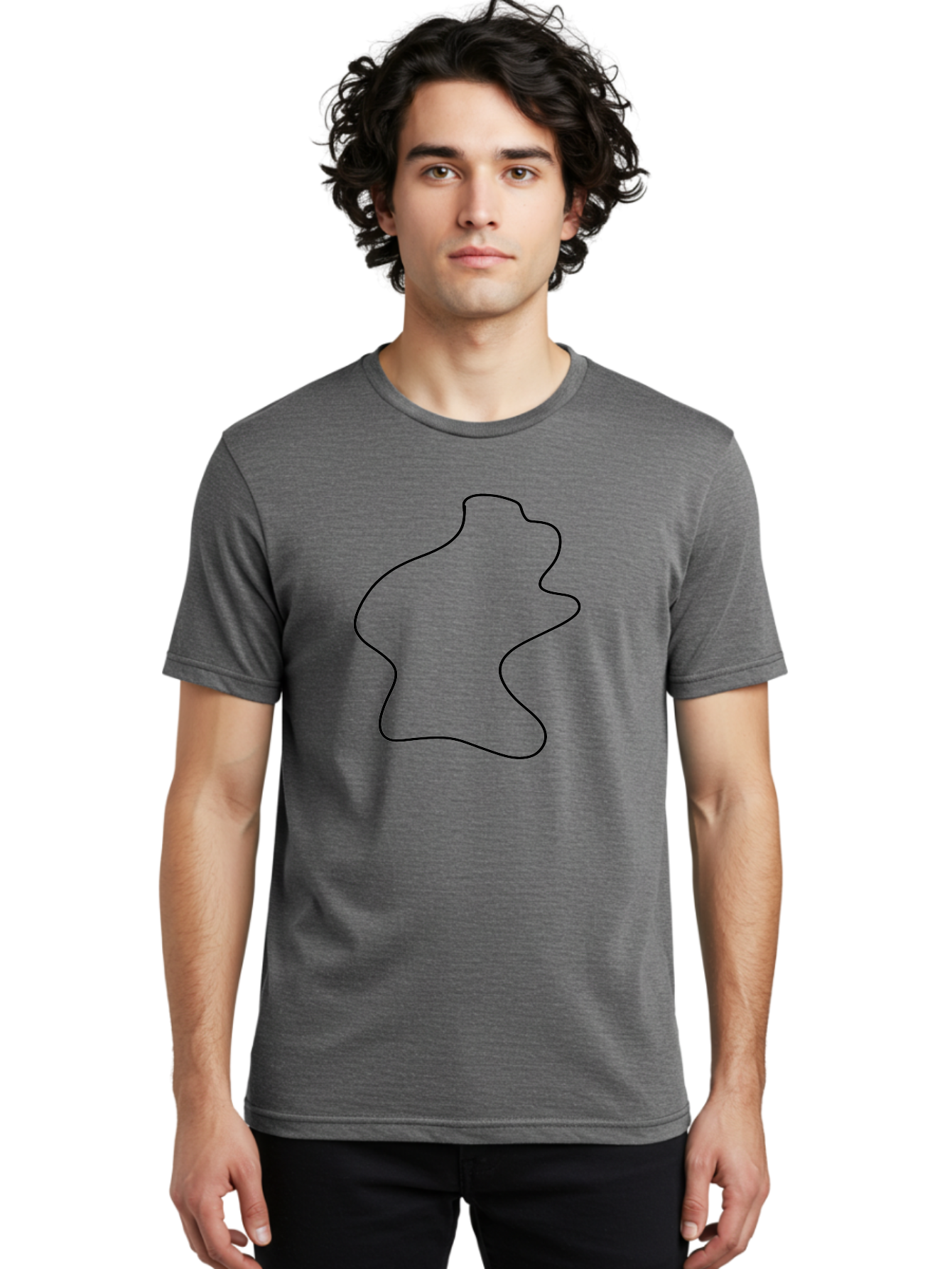 simple line art, minimalist design, geometric shape, abstract form, fluid outline, creative expression, modern art