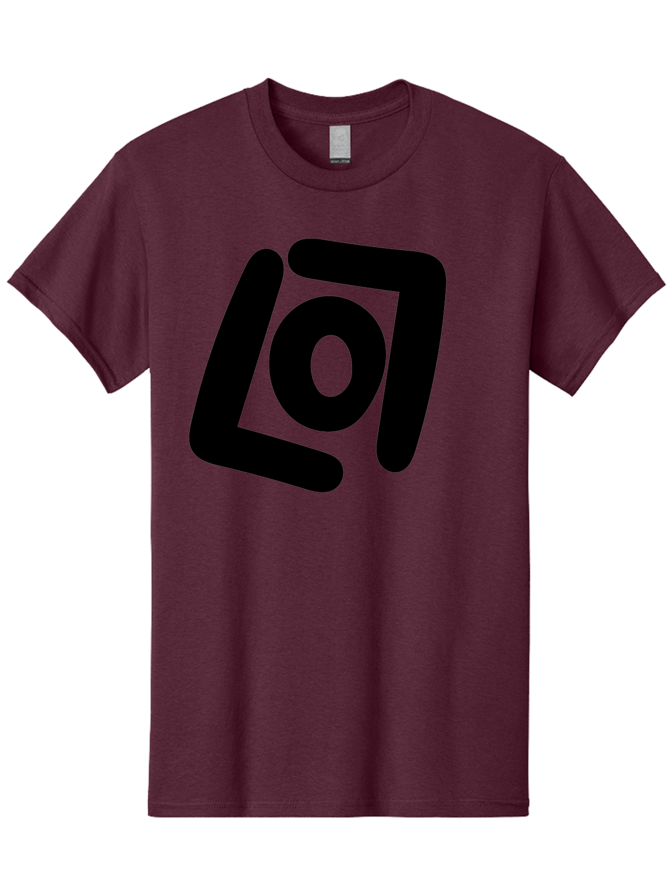 Lo7 Men'S Graphic Tee, 100% Cotton, Comfortable Casual Summer Wear, Machine Washable, Stylized Logo, Modern Design, Abstract Shapes, Geometric Pattern, Minimalist Art, Bold Lines, Unique Typography - Aaa460