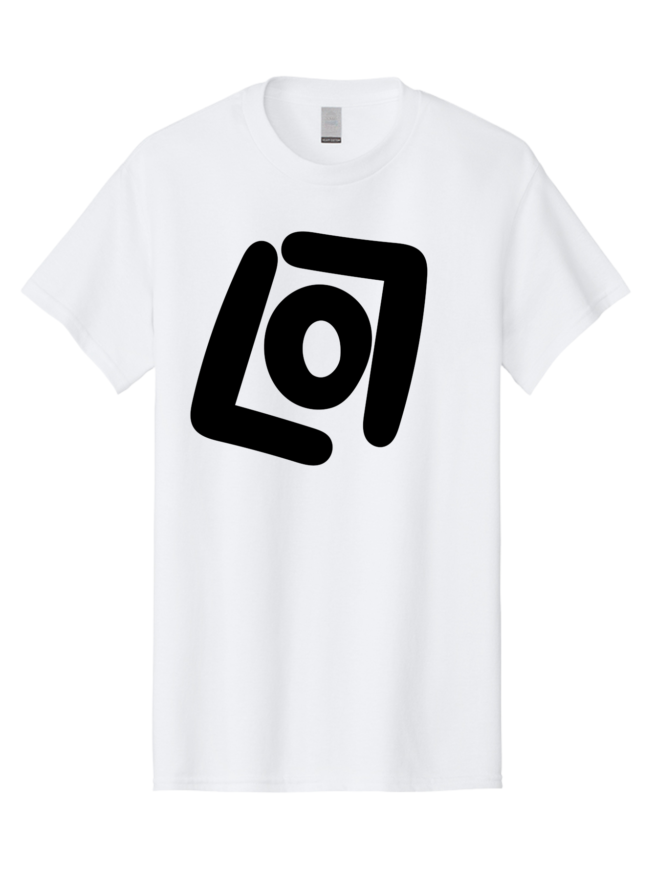 Lo7 Men'S Graphic Tee, 100% Cotton, Comfortable Casual Summer Wear, Machine Washable, Stylized Logo, Modern Design, Abstract Shapes, Geometric Pattern, Minimalist Art, Bold Lines, Unique Typography - Aaa460