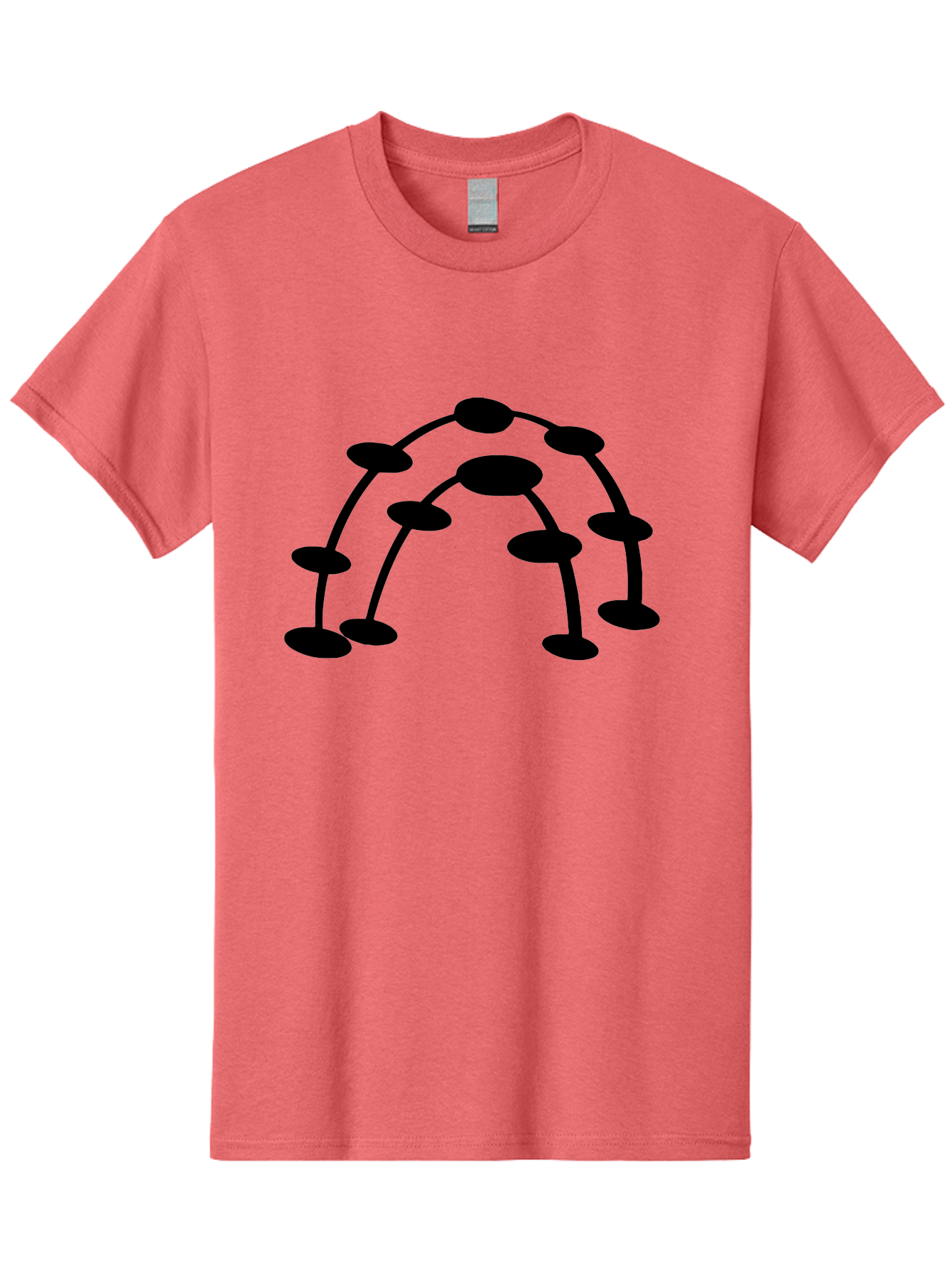 Molecule-Structure Men'S Graphic Tee, 100% Cotton, Comfortable Casual Summer Wear, Machine Washable, Network Diagram, Interconnected Nodes, Abstract Design, Futuristic Illustration, Digital Connectivity, Complex Network, Node Connections, - Aaa465