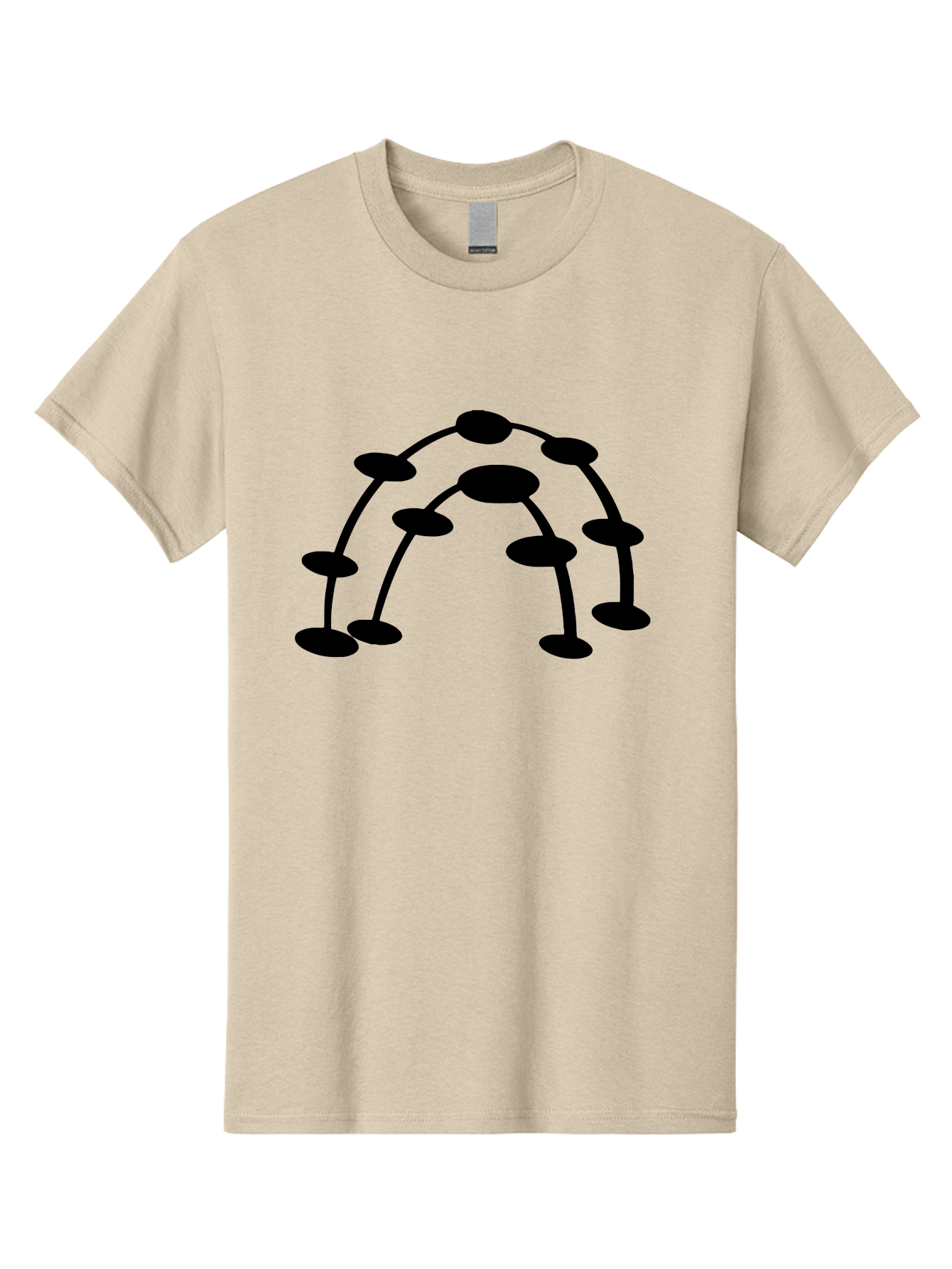 Molecule-Structure Men'S Graphic Tee, 100% Cotton, Comfortable Casual Summer Wear, Machine Washable, Network Diagram, Interconnected Nodes, Abstract Design, Futuristic Illustration, Digital Connectivity, Complex Network, Node Connections, - Aaa465