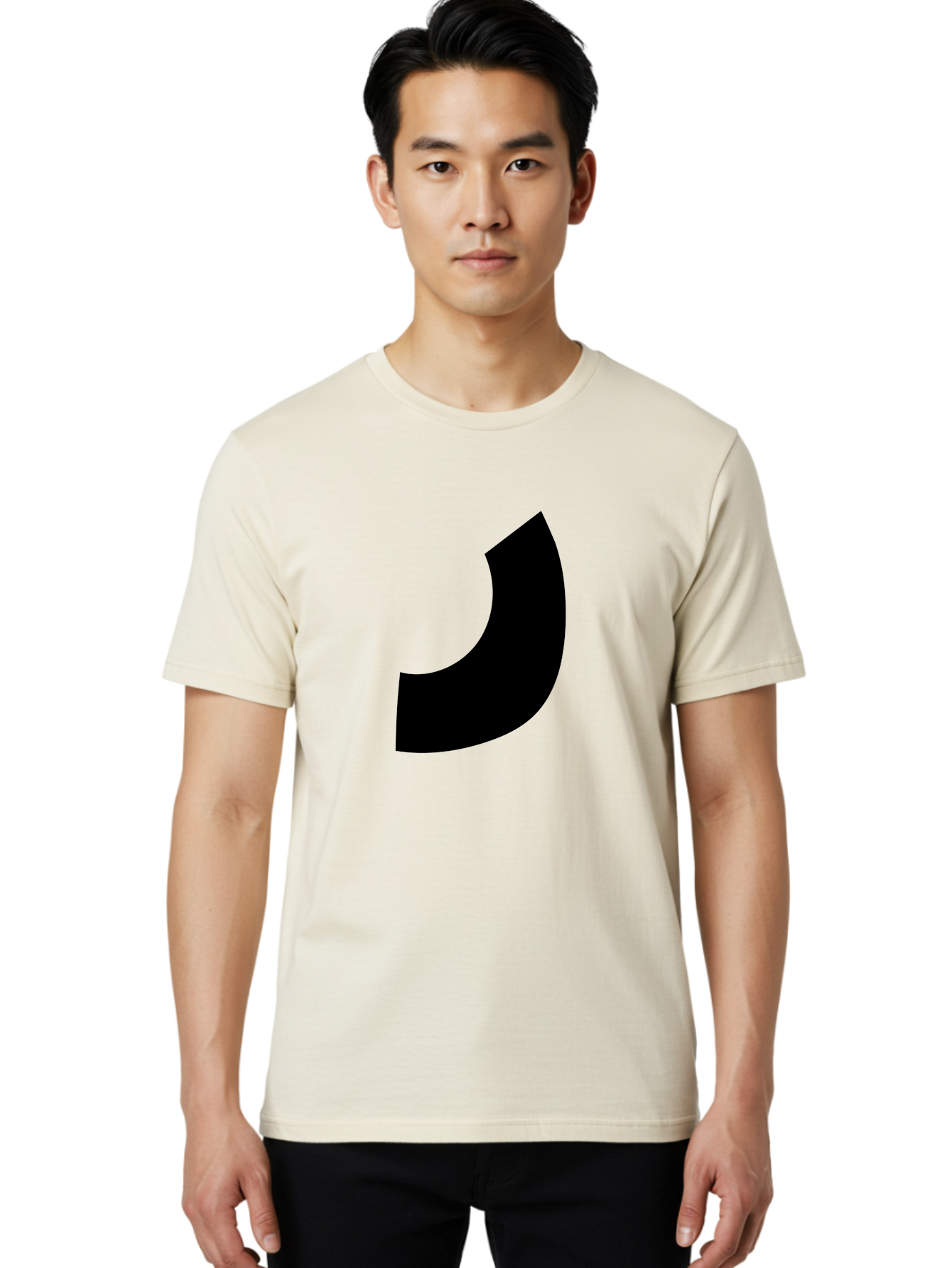 Pac-Man-Logo Men'S Graphic Tee, 100% Cotton, Comfortable Casual Summer Wear, Machine Washable, Pac-Man Logo, Gaming Icon, Retro Arcade, Classic Video Game, Yellow Character, Simple Design, Bold Graphics - Aaa474