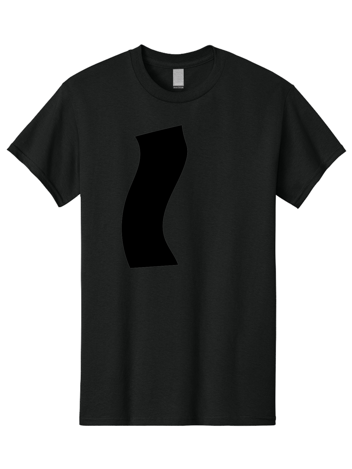 S Men'S Graphic Tee, 100% Cotton, Comfortable Casual Summer Wear, Machine Washable, Stylized Letter, Abstract Design, Minimalist Art, Bold Font, Modern Graphic, Sleek Typography, Simple Shape - Aaa480