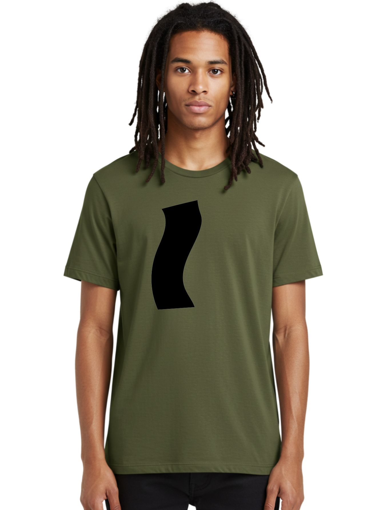 S Men'S Graphic Tee, 100% Cotton, Comfortable Casual Summer Wear, Machine Washable, Stylized Letter, Abstract Design, Minimalist Art, Bold Font, Modern Graphic, Sleek Typography, Simple Shape - Aaa480