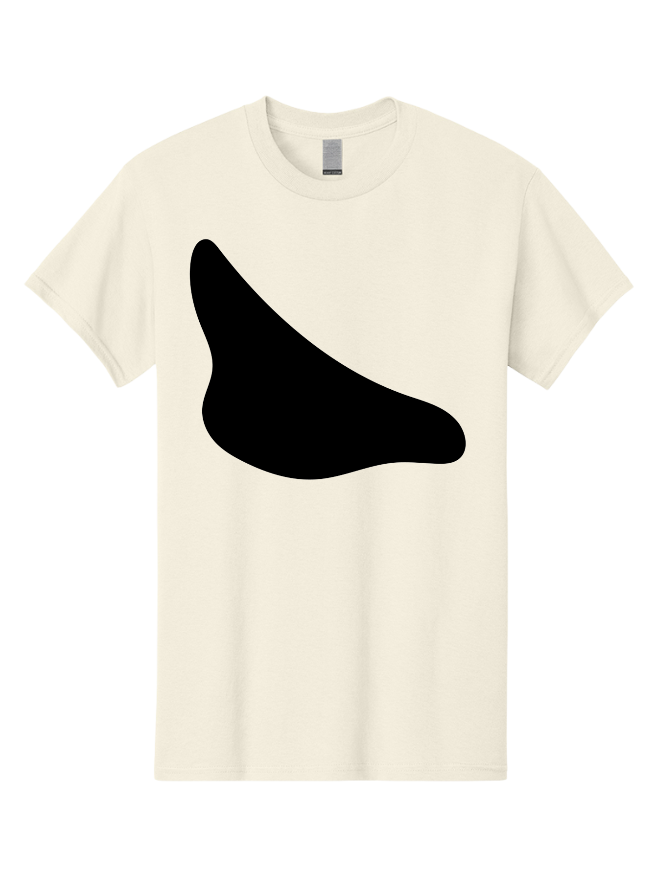 Stylized-Foot Men'S Graphic Tee, 100% Cotton, Comfortable Casual Summer Wear, Machine Washable, Shoe Sole, Footwear Design, Minimalist Shape, Black Silhouette, Simple Graphic, Modern Style - Aaa494