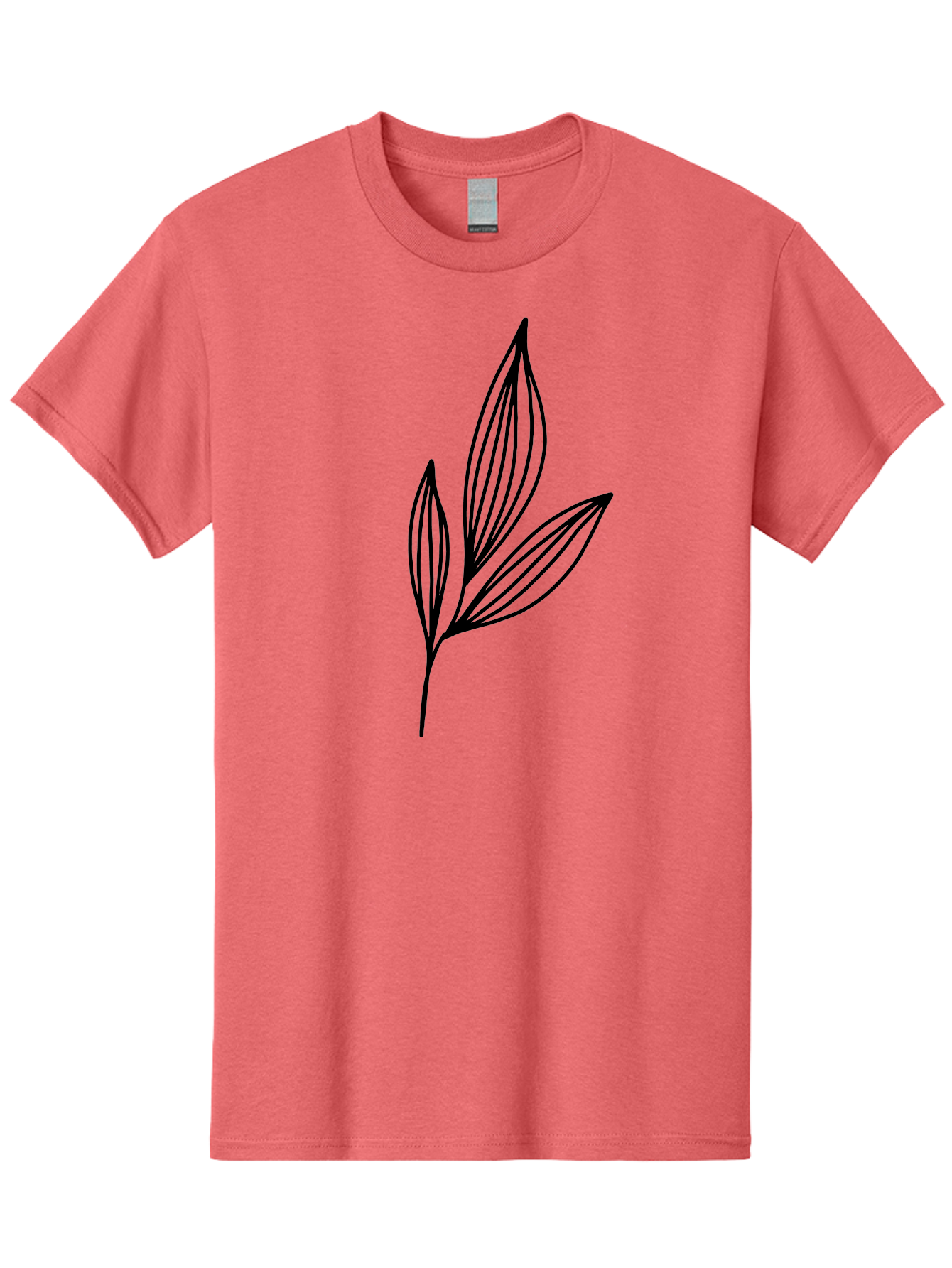 simple leaf design, minimalist leaves, botanical illustration, leaf outline, black lines, nature-inspired graphics, leaf pattern