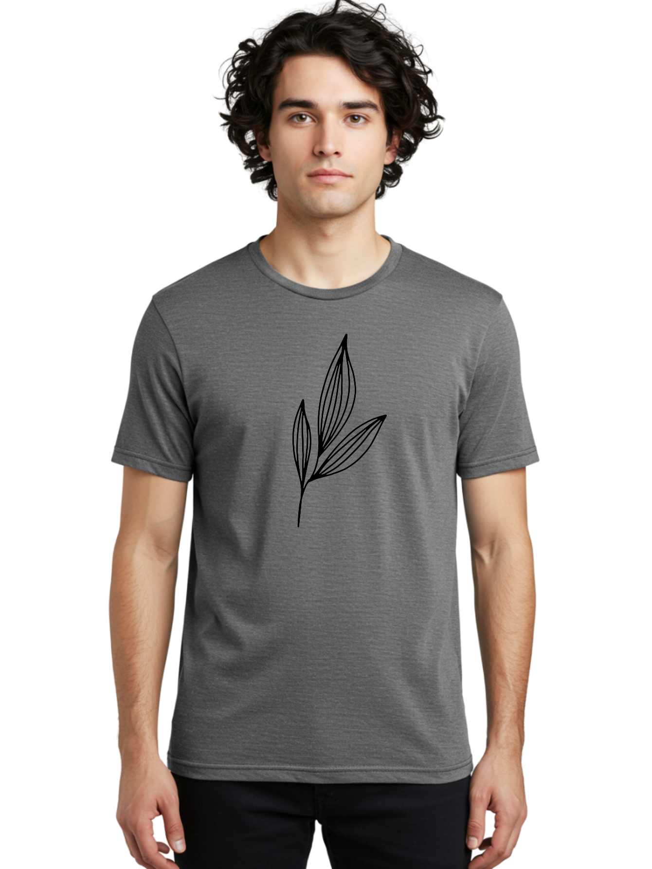 simple leaf design, minimalist leaves, botanical illustration, leaf outline, black lines, nature-inspired graphics, leaf pattern