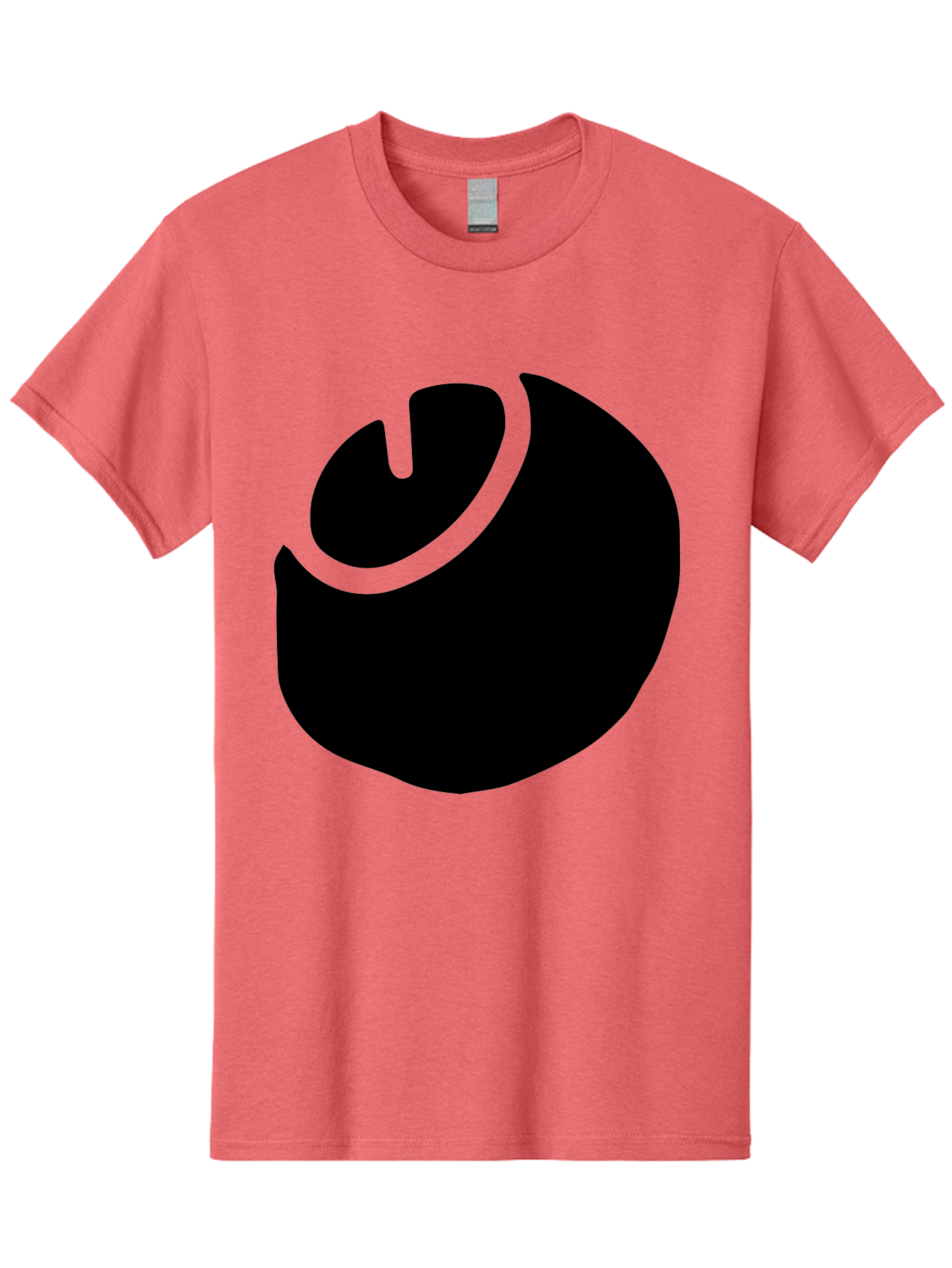 Steam-Logo Men'S Graphic Tee, 100% Cotton, Comfortable Casual Summer Wear, Machine Washable, Abstract Black Shape, Neon Green Outline, Modern Design, Futuristic Art, Bold Graphics, Minimalist Style, Creative Visuals - Aaa611